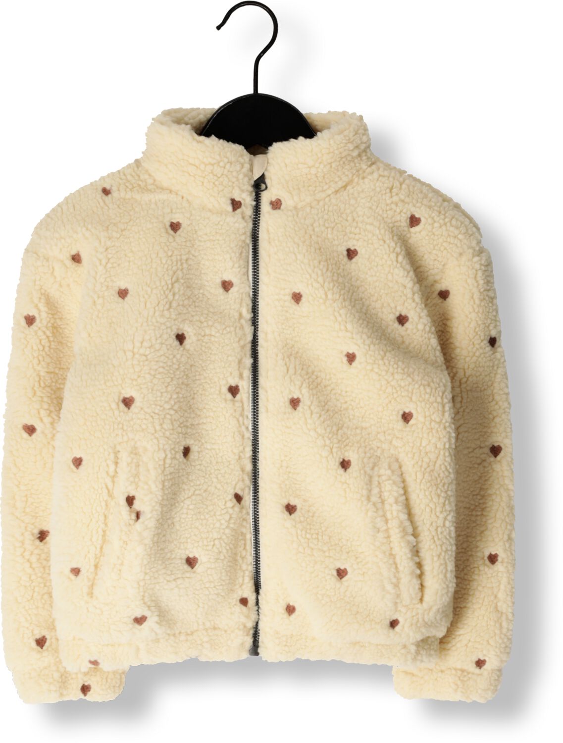 LIL' ATELIER Meisjes Jassen Nmfnalo Sherpa Loose Jacket Lil Ecru