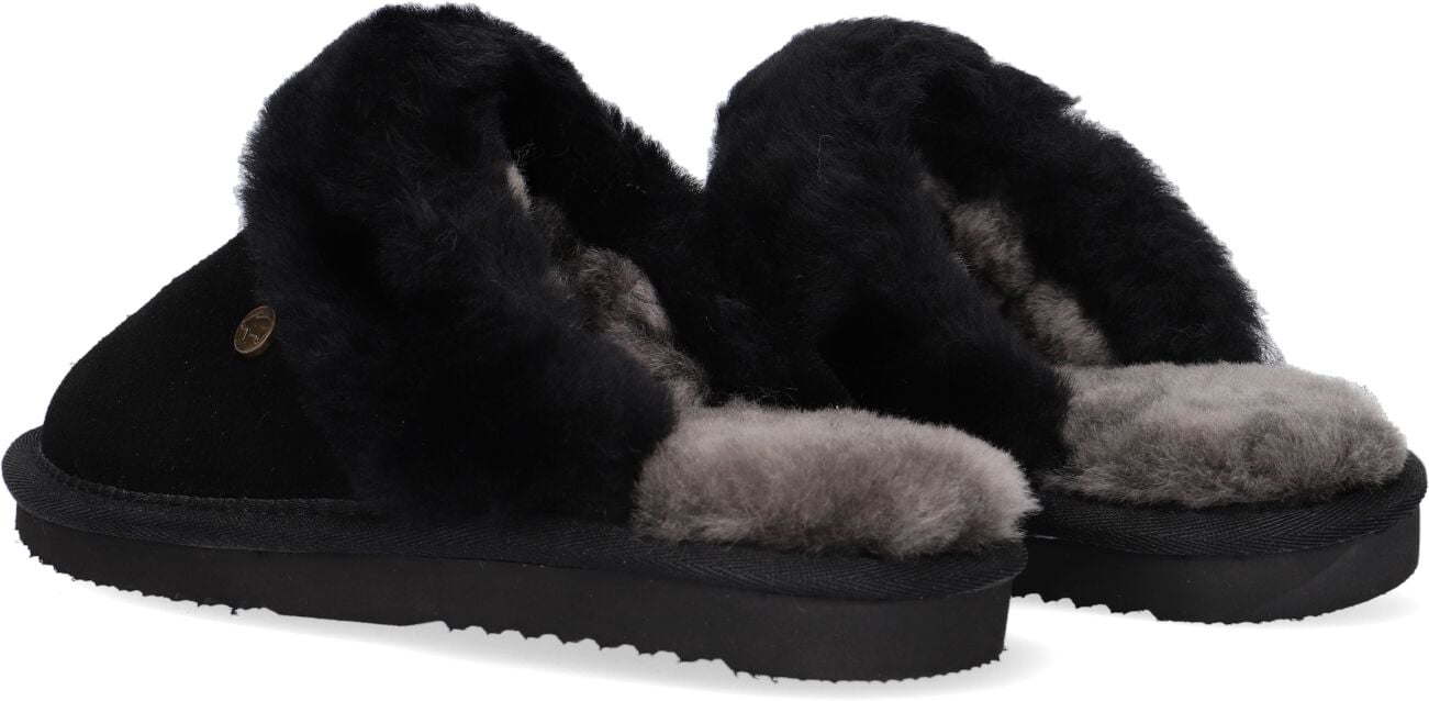 Warmbat Meisjes Pantoffels Flurry Kids - Zwart, foto 3