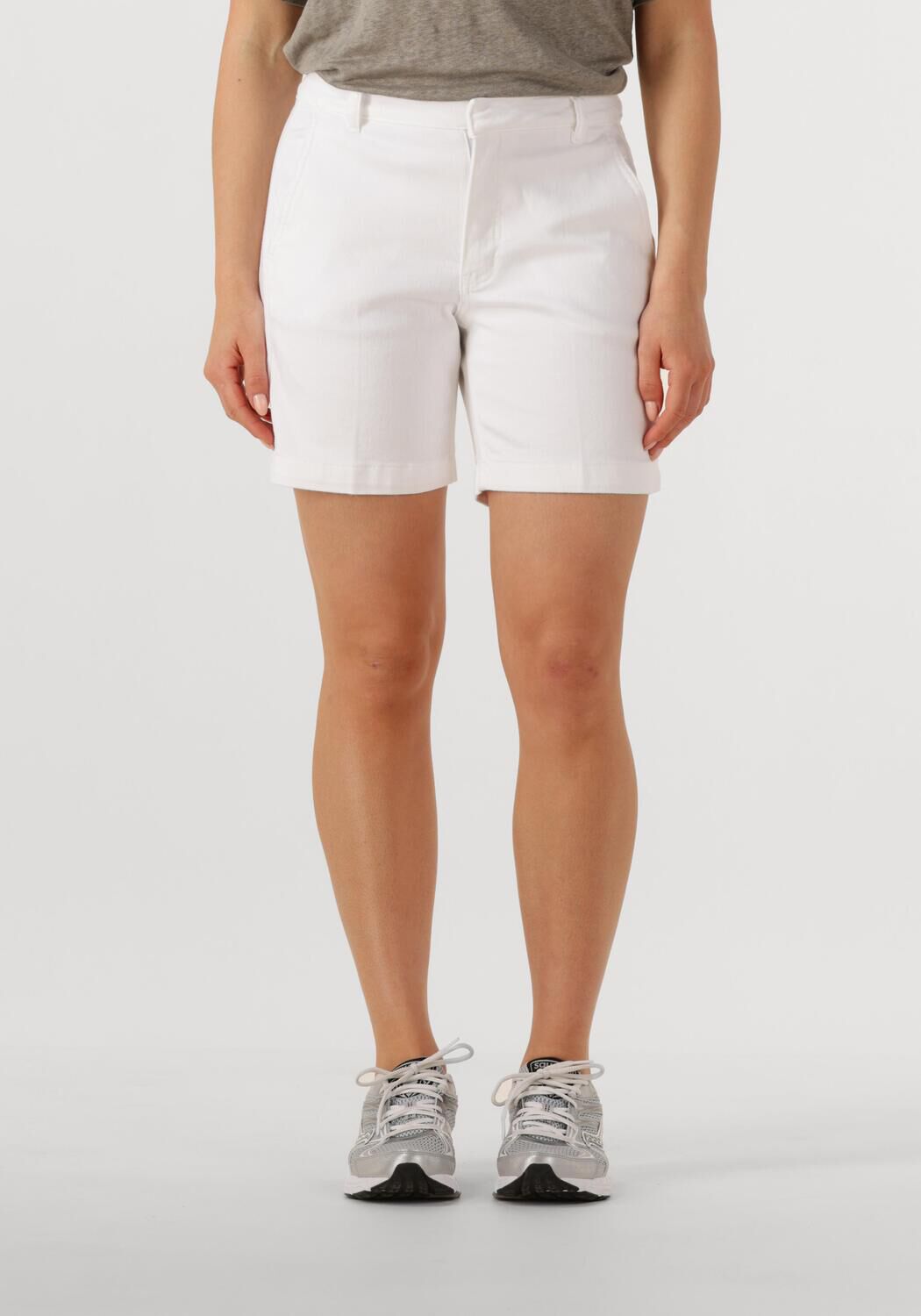 MY ESSENTIAL WARDROBE Dames Broeken Laramw 149 Shorts Wit