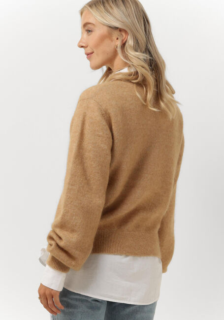 Camel SECOND FEMALE Trui BROOK NIT DROP SHOULDER - large