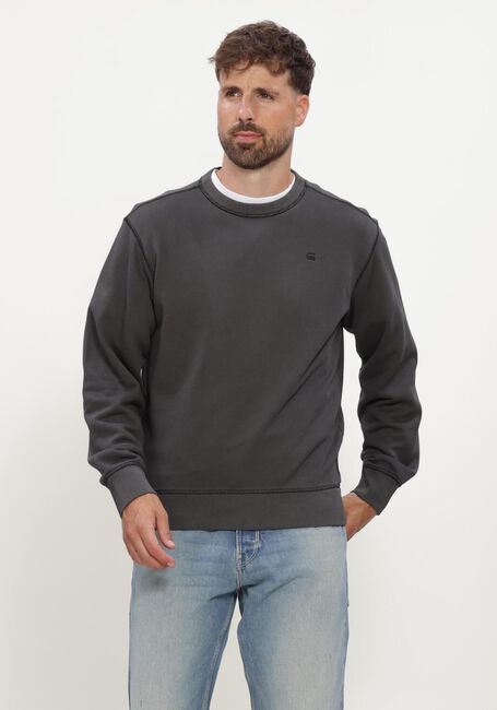 Donkergrijze G-STAR RAW Sweater UNIT WASHED R SW L\S - large