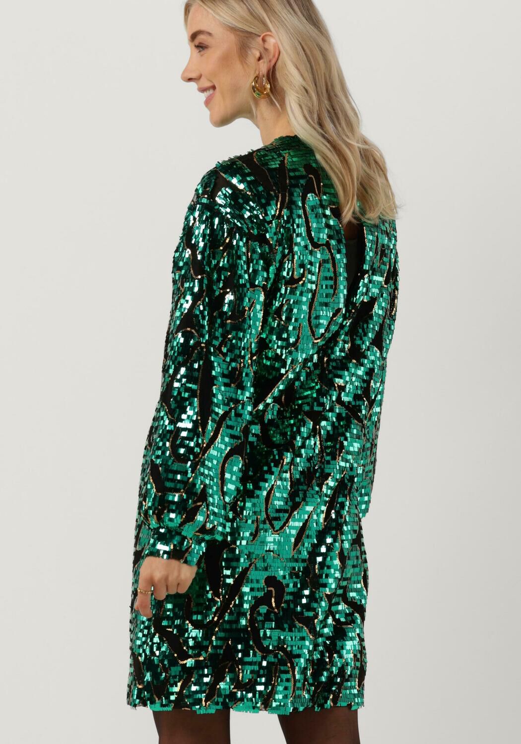 Glitter jurk 2025 h&m
