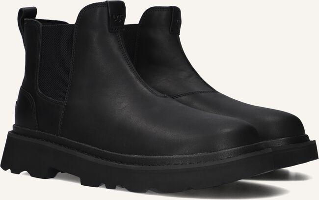 Zwarte UGG Chelsea boots M CHELSEA LUG LEATHER Zwarte UGG Chelsea boots M CHELSEA LUG LEATHER - large