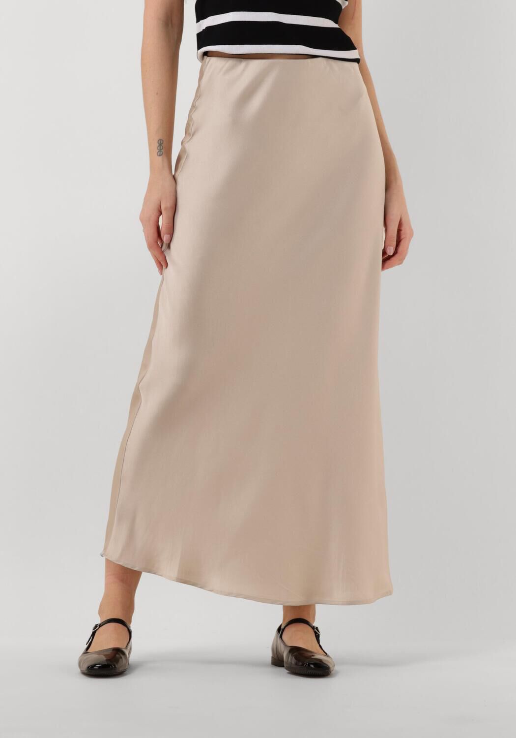 BRUUNS BAZAAR Dames Rokken Acacia Bbjoanelle Skirt Beige