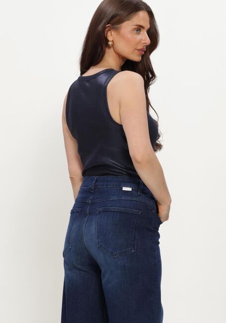 Blauwe SUMMUM Tanktops RIB TANKTOP COTTON RIB - large