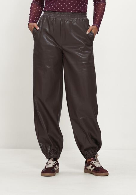 Bruine YDENCE Wijde broek PANTS HARLOW - large