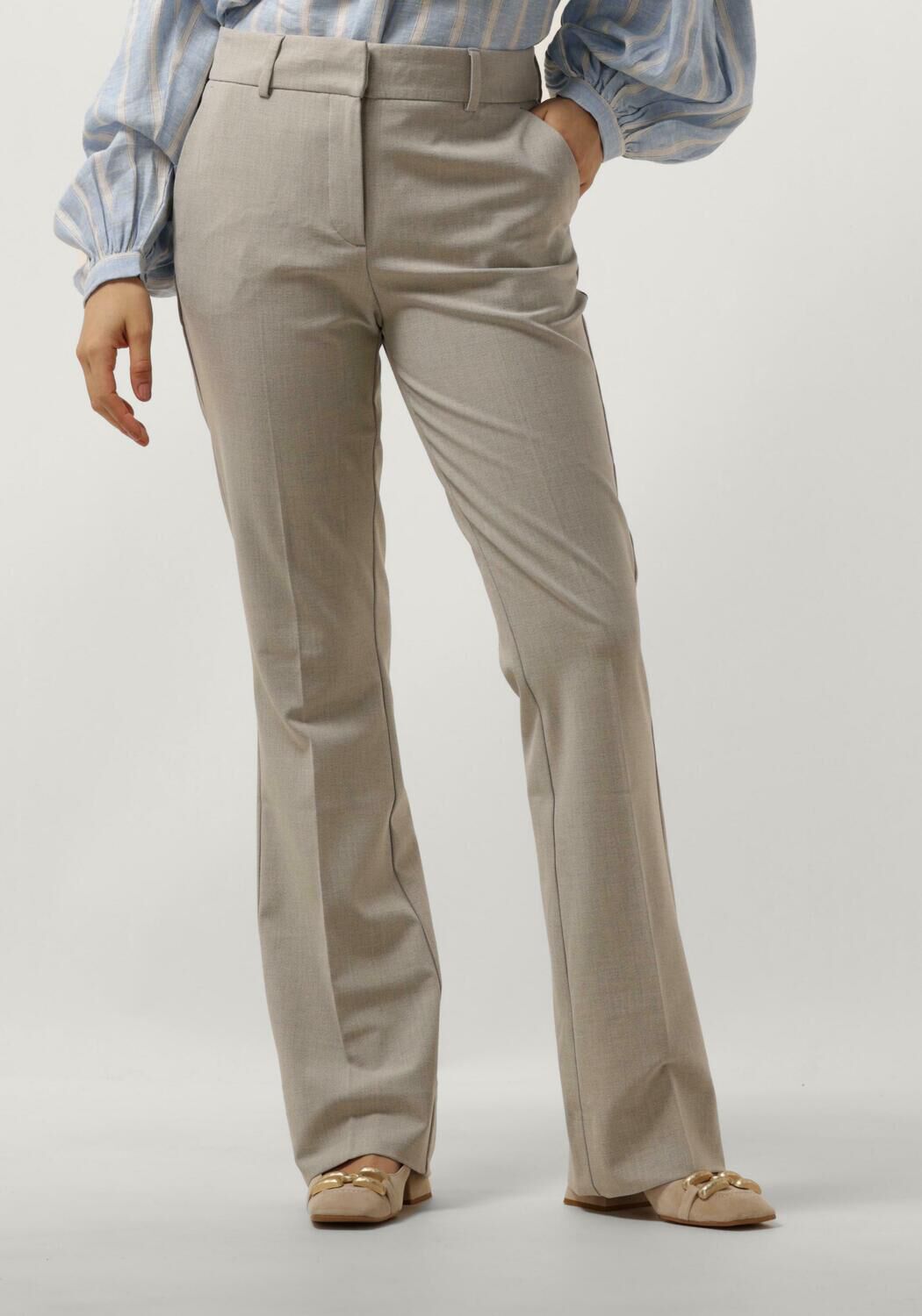 Fiveunits Blauwe Melange Clara Broek Gray Dames