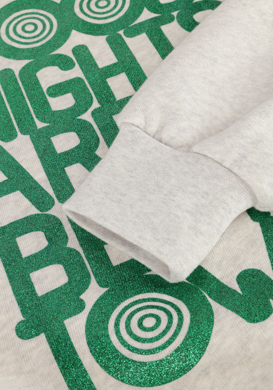 Lichtgrijze BY-BAR Sweater BIBI BOOGIE NIGHTS SWEATER - large