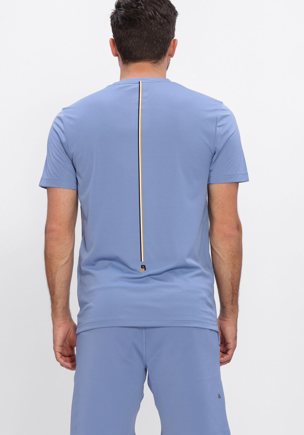 Blauwe BOSS GREEN T-shirt TS_TOC SPIN TRAINING - large