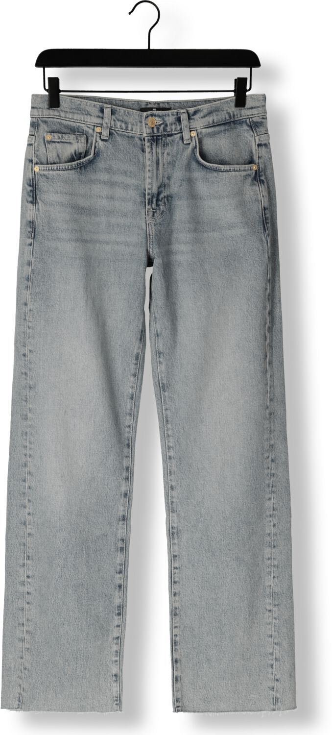 7 FOR ALL MANKIND Dames Jeans Tess Trouser Blauw