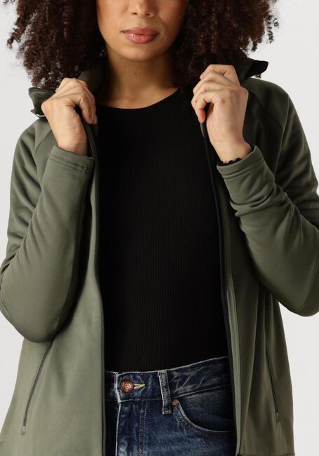 Groene PEAK PERFORMANCE Vest W RIDER ZIP HOOD - large