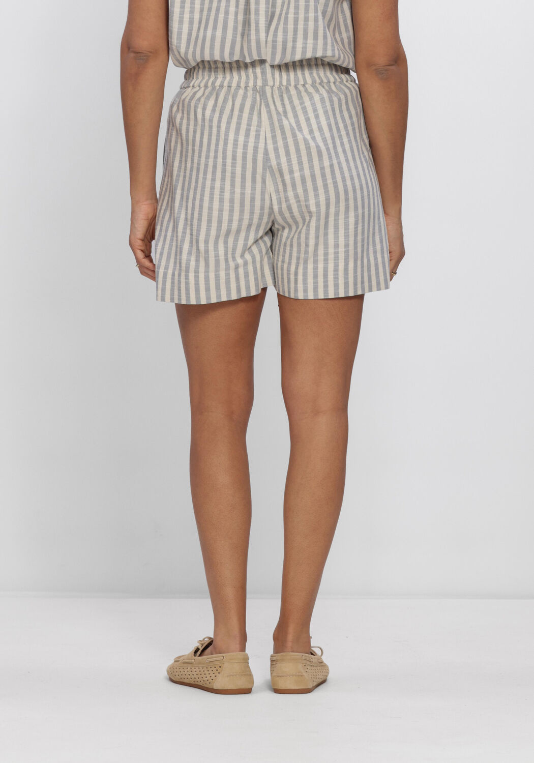 Lichtblauwe KNIT-TED Korte broek NANCY - large