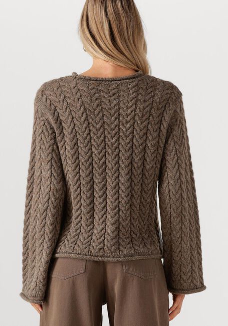 Bruine MODSTRÖM Trui KURTISMD O-NECK - large