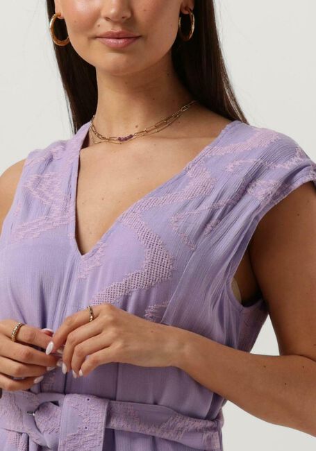 Paarse FREEBIRD Maxi jurk WV-PATCH-EMBRO-VIS-23-1 - large