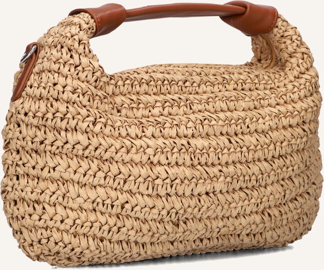Bruine NÚNOO Schoudertas DANDY RAFFIA Bruine NÚNOO Schoudertas DANDY RAFFIA - large