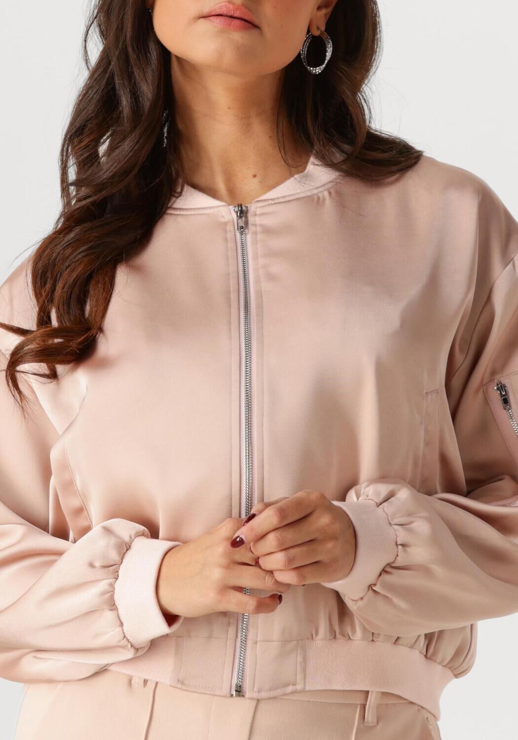NUKUS Dames Jassen Noell Bomber Roze