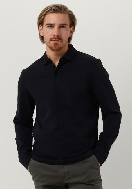 Donkerblauwe BOSS BLACK Polo PLEINS 31 - large