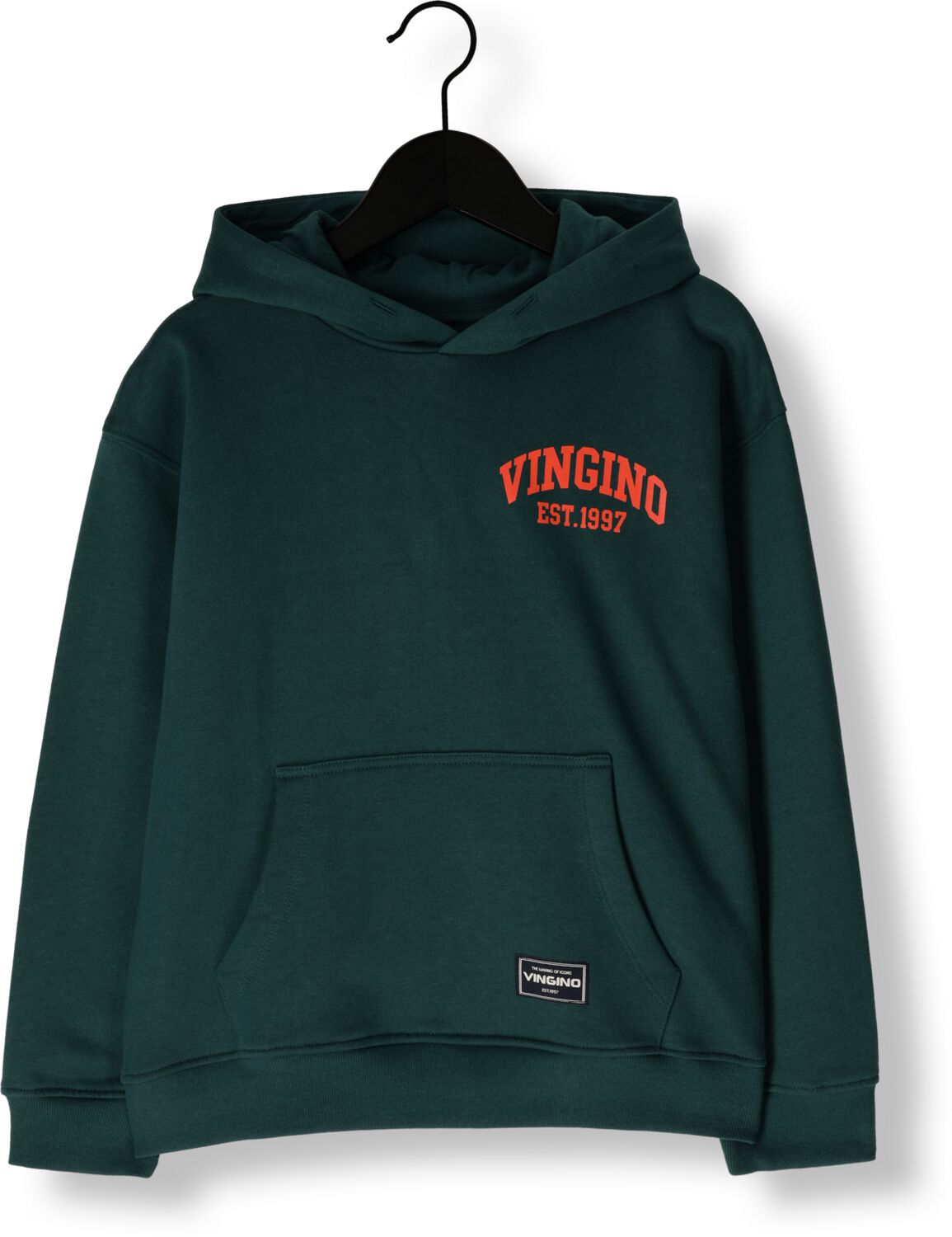 VINGINO Jongens Truien & Vesten Icon-hoody Donkergroen
