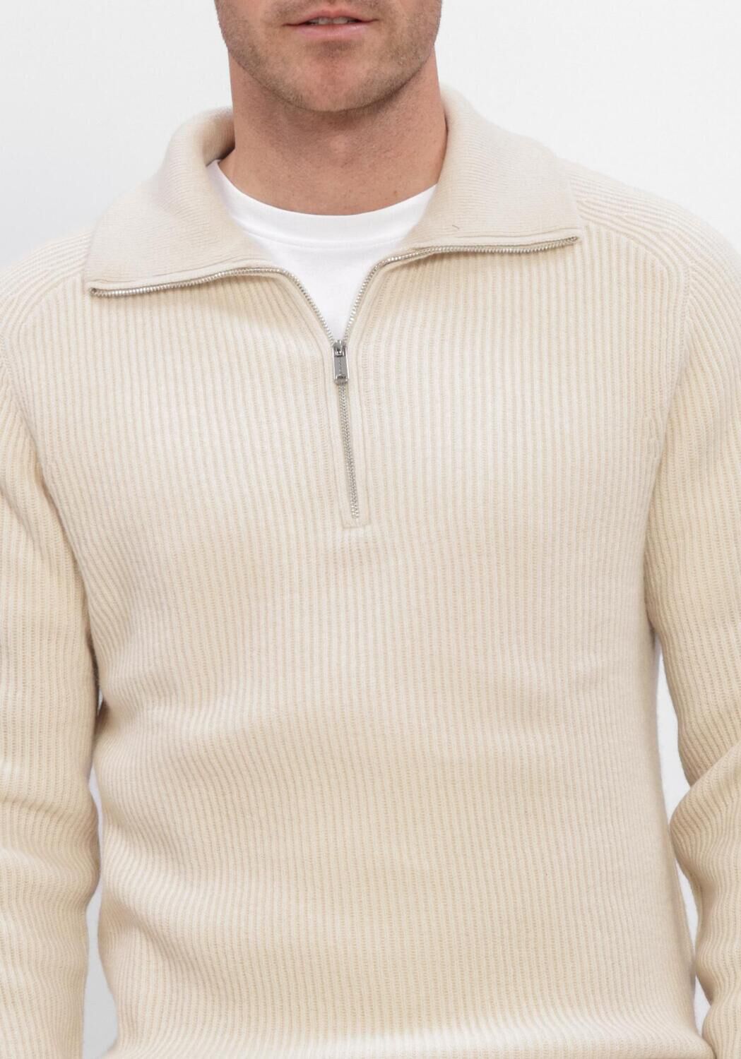 Creme PROFUOMO Trui HEAVY WOOL - large