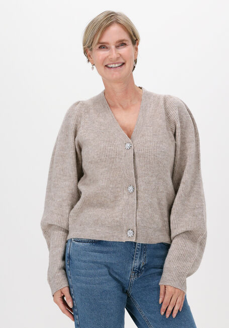 Beige ENVII Vest ENBUBU LS CARDIGAN 5236 - large