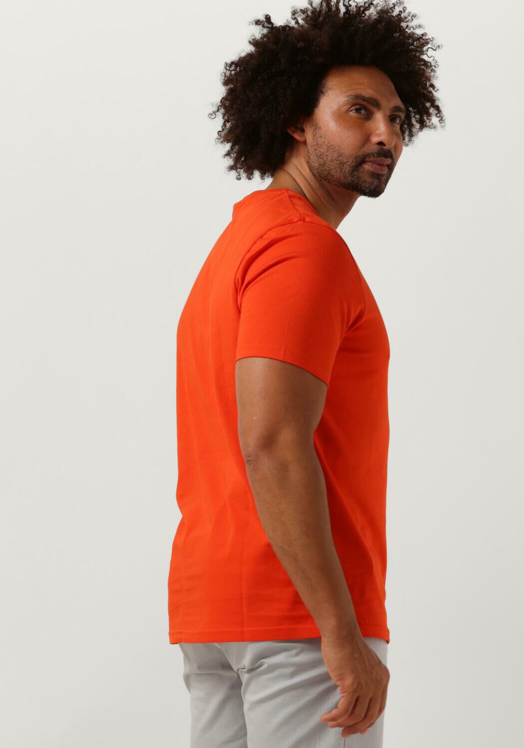 LYLE & SCOTT Plain T-shirt Oranje