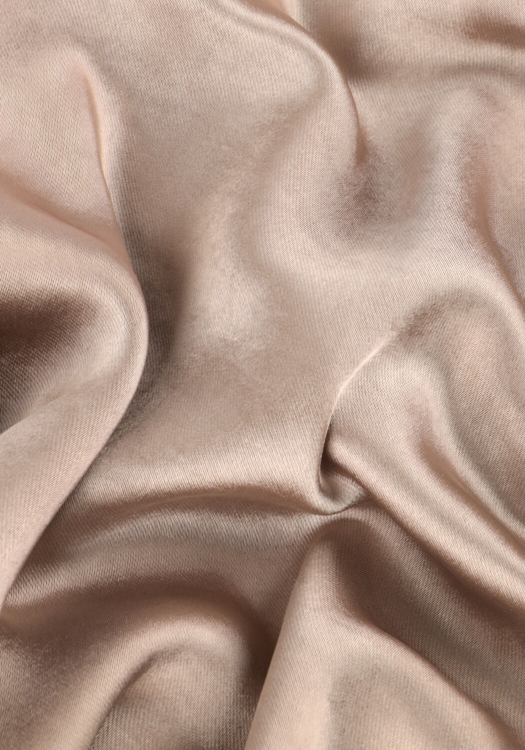 Taupe NOTRE-V Midi jurk NV-DORISSA SATIN DRESS - large