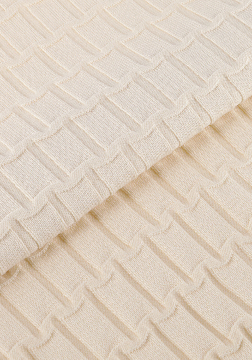 Ecru Y.A.S. Trui YASTRIXO LS KNIT PULLOVER - large