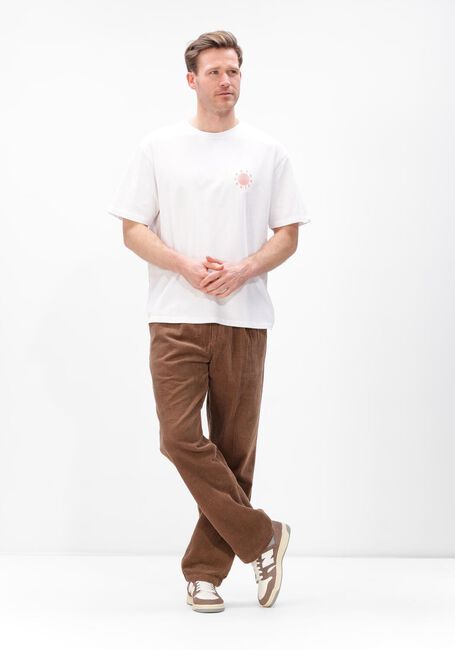 Witte ANERKJENDT T-shirt KVILLADS SUN TEE - large