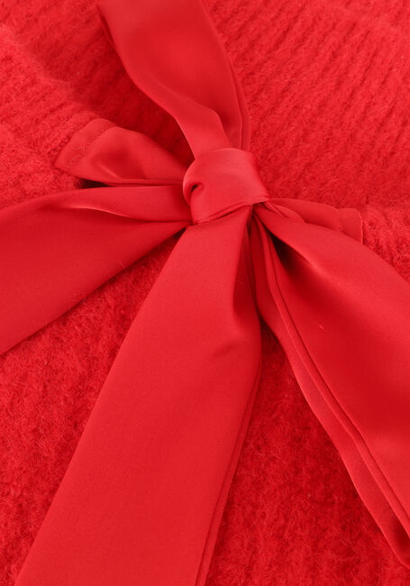Rode CO'COUTURE Trui CORALIE BOW RIB KNIT Rode CO'COUTURE Trui CORALIE BOW RIB KNIT - large