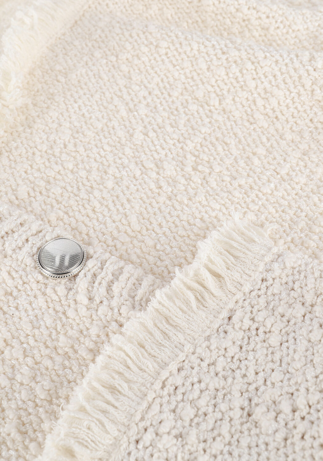 Creme LIU JO Vest GIACCA MAGLIA - large