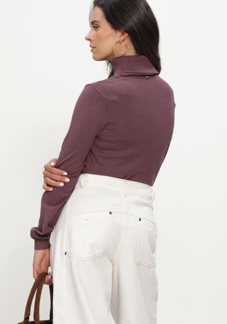 Bordeaux SILVIAN HEACH Trui SWEATER TURTLENECK RECIK - large