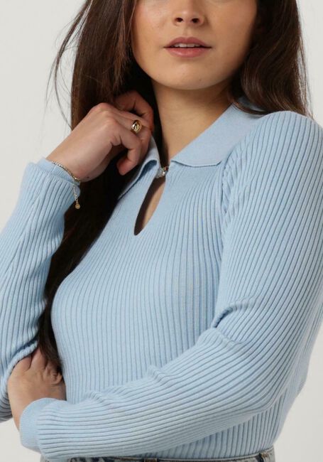 Blauwe HARPER & YVE Trui YENN-LS - large