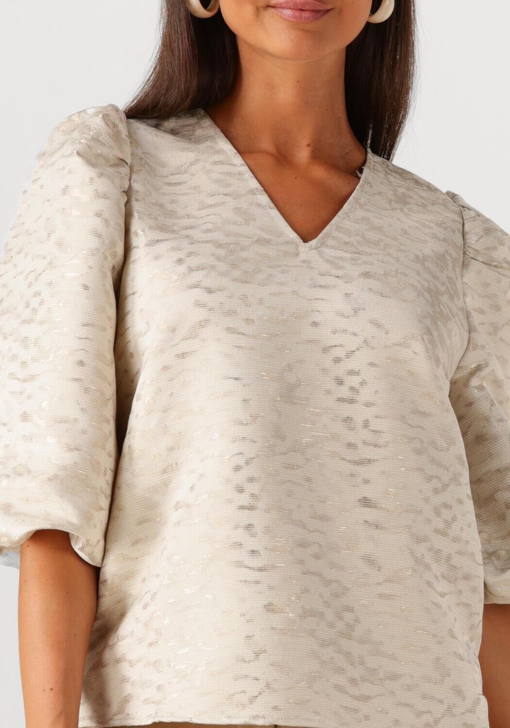 NUKUS Dames Tops & T-shirts Mirthe Top Ecru