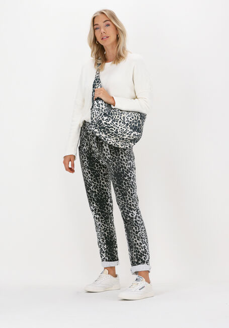 Bruine 10DAYS  HIGH WAIST JOGGER LEOPARD - large