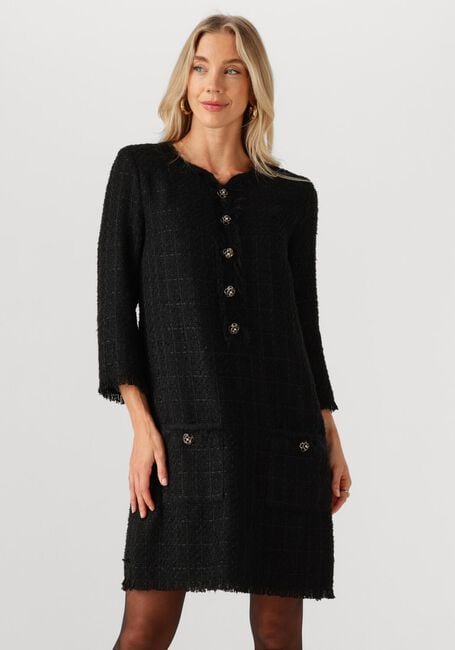 Zwarte ANA ALCAZAR Mini jurk DRESS DECO - large