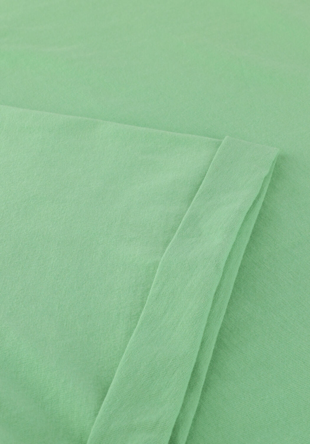 Groene CALVIN KLEIN T-shirt BADGE TURN UP SLEEVE - large