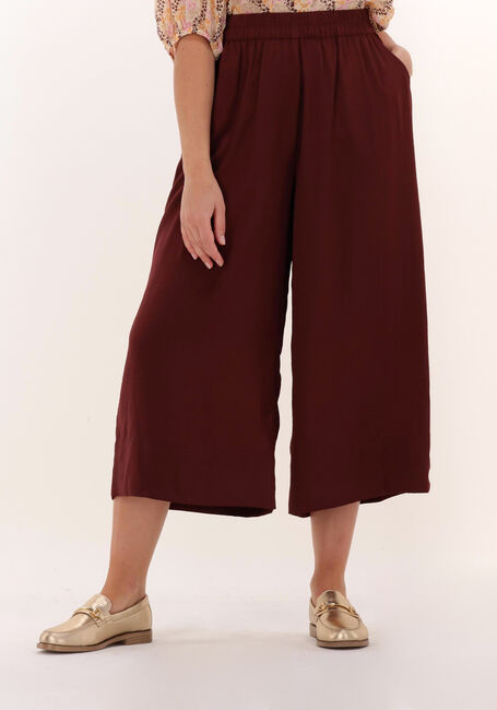Bordeaux SECOND FEMALE Wijde broek MINGA NEW TROUSERS - large