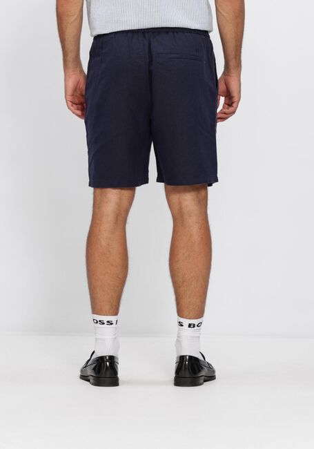 Donkerblauwe LES DEUX Korte broek OTTO LINEN SHORTS - large
