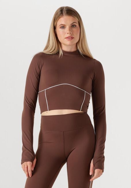 Bruine THE LOLA CLUB Top DEMI TOP Bruine THE LOLA CLUB Top DEMI TOP - large