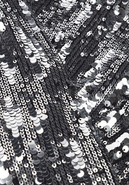 Zilveren SELECTED WOMEN Mini jurk SLFARI-COLYN LS SHORT SEQUINS Zilveren SELECTED WOMEN Mini jurk SLFARI-COLYN LS SHORT SEQUINS - large