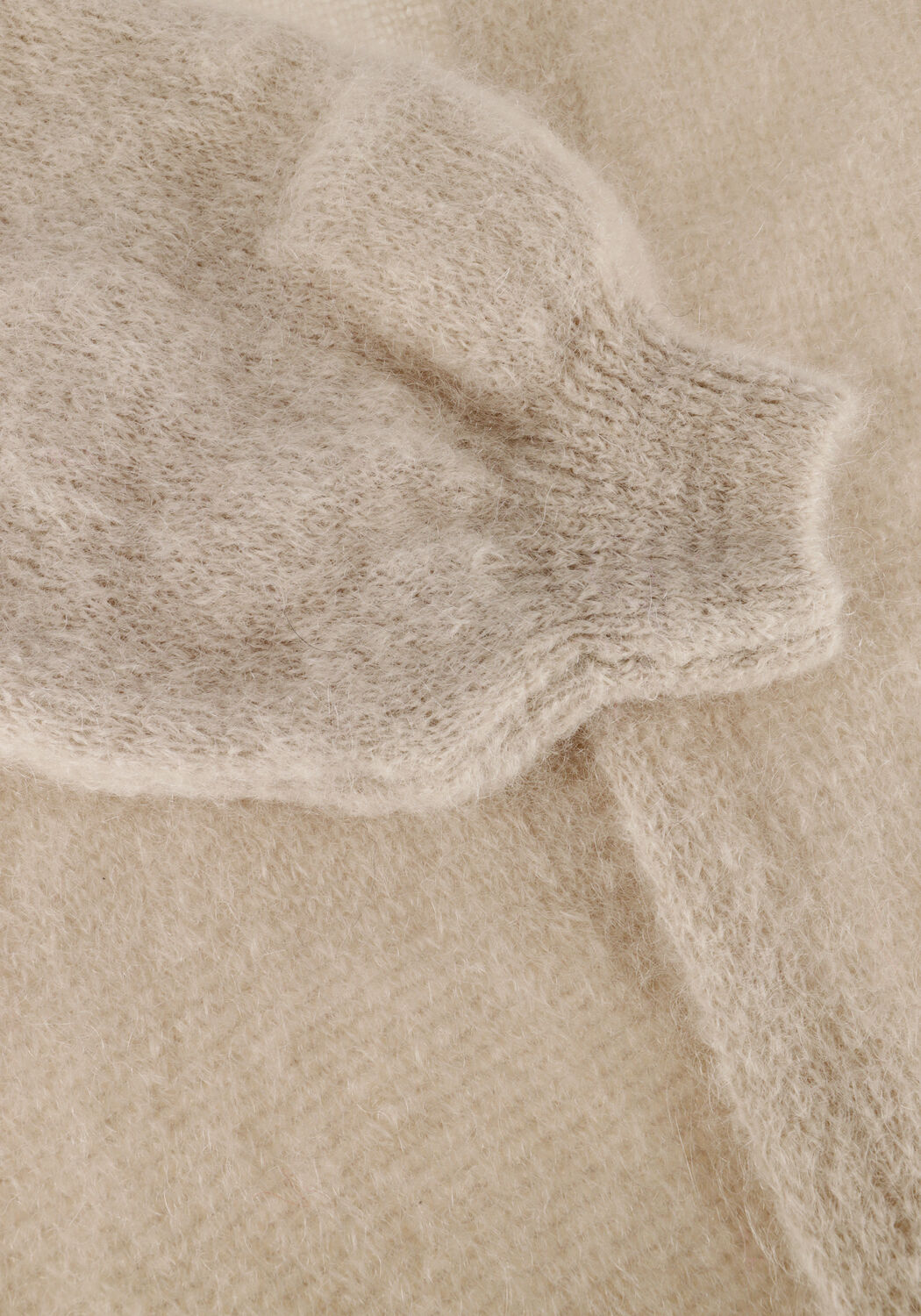 Beige AMERICAN DREAMS Vest LEE MIDI CARDIGAN - large