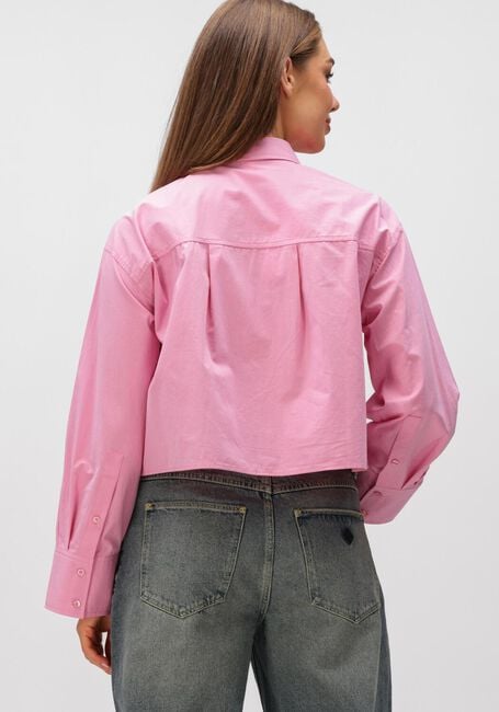 Roze Y.A.S. Blouses YASLEE LS SHORT SHIRT - large