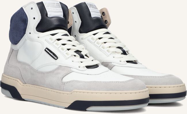 Witte FLORIS VAN BOMMEL Hoge sneakers SFM-10117-01 Witte FLORIS VAN BOMMEL Hoge sneakers SFM-10117-01 - large