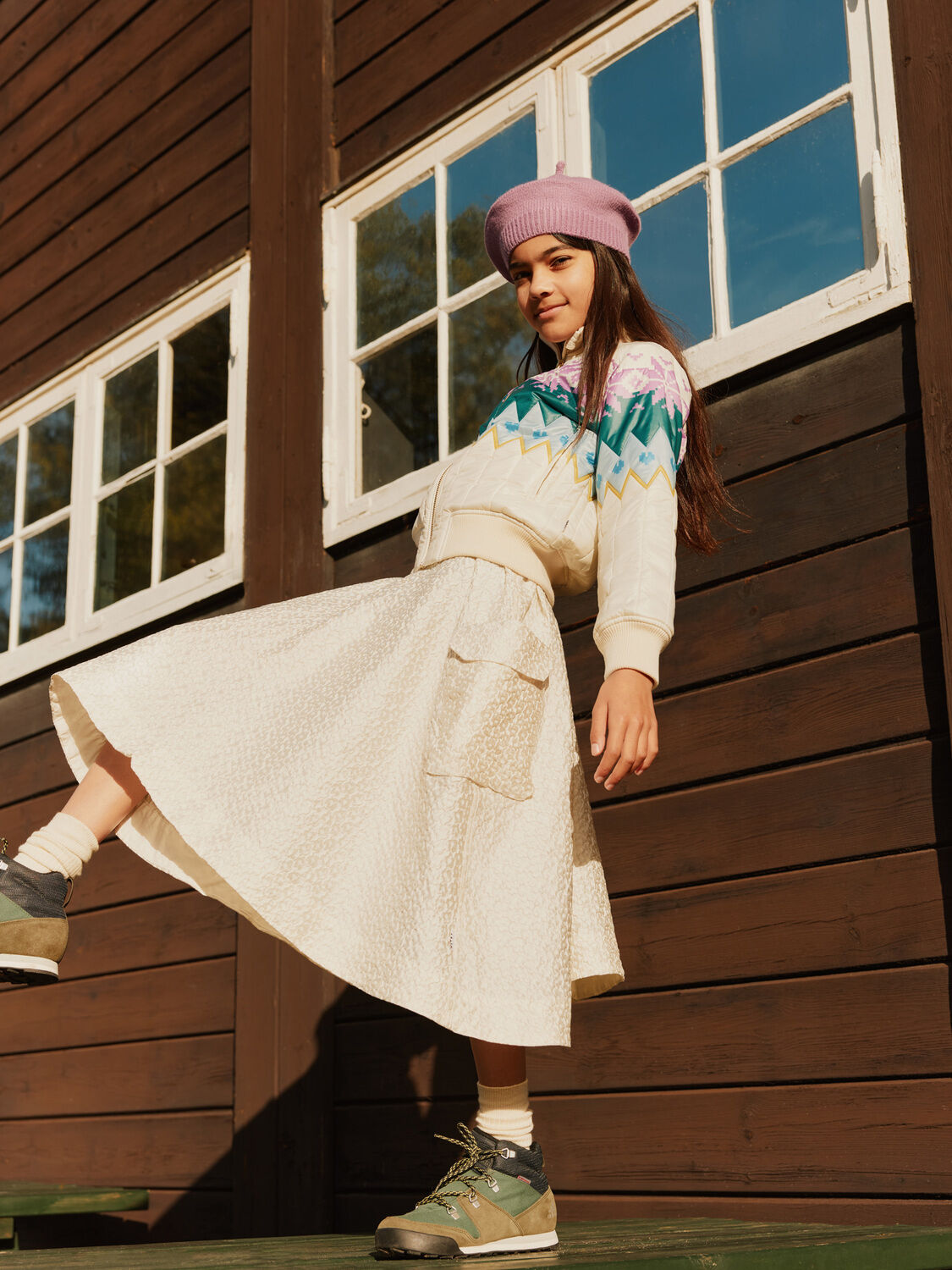 Ecru MOLO Maxirok BRINA - large