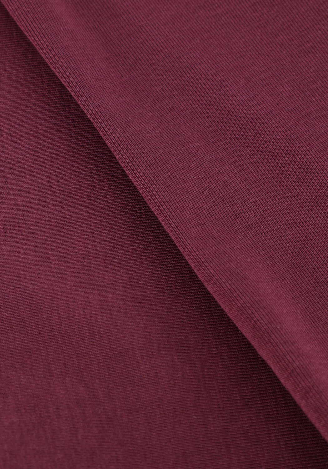 Bordeaux HAUTE L'AMITI&Eacute; T-shirt NECKLINE LOGO TEE - large