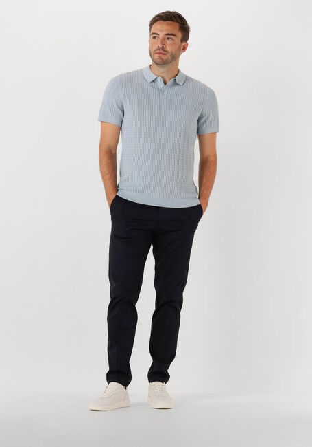 Lichtblauwe DRYKORN Polo TRITON 420197 - large