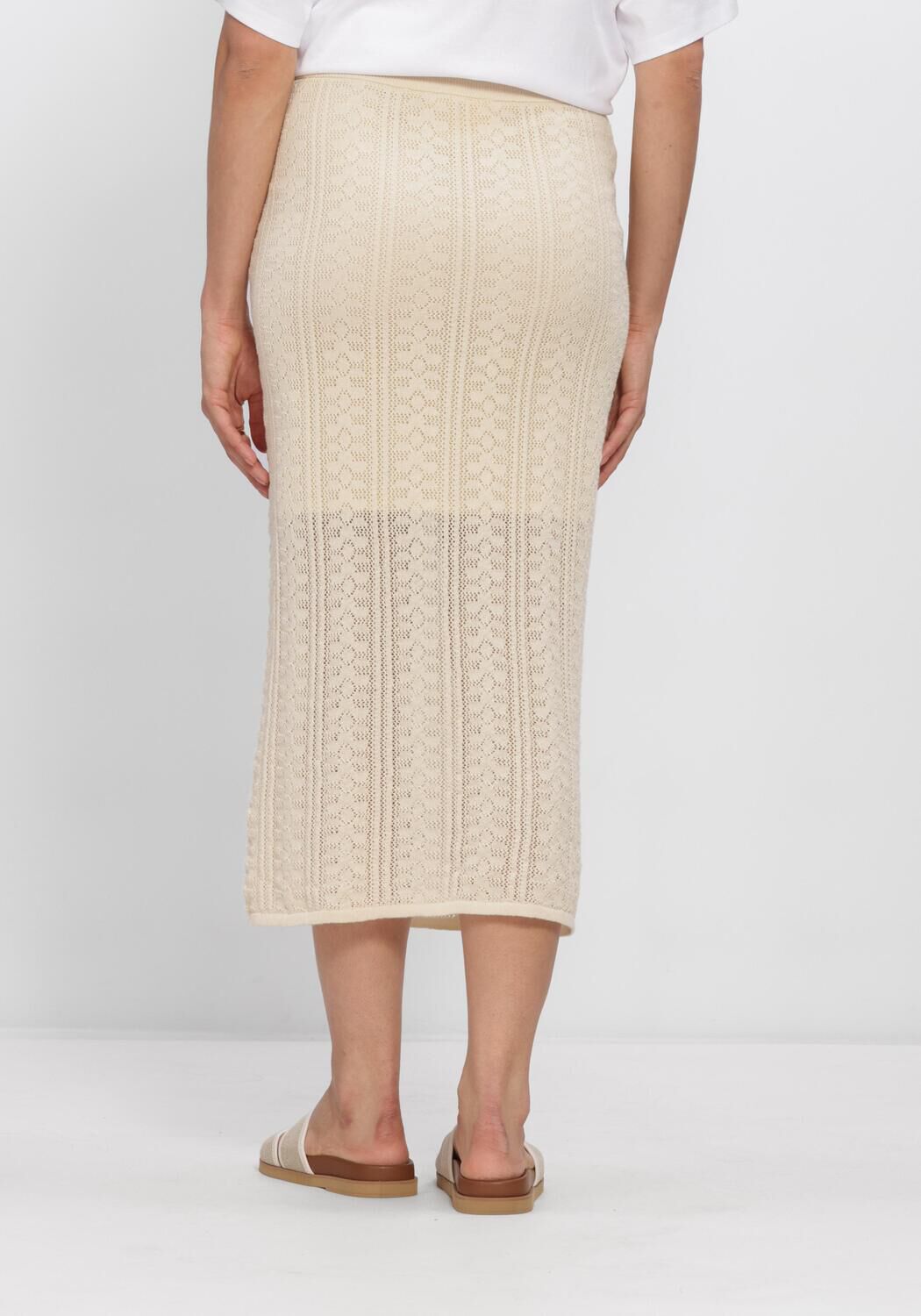 Beige MSCH COPENHAGEN Rokken MSCHCELESTINA HW SKIRT - large