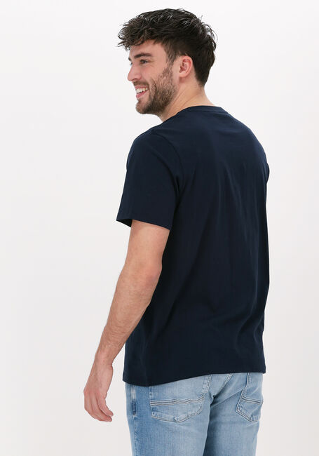 Donkerblauwe TIMBERLAND T-shirt WWESR FRONT TEE - large