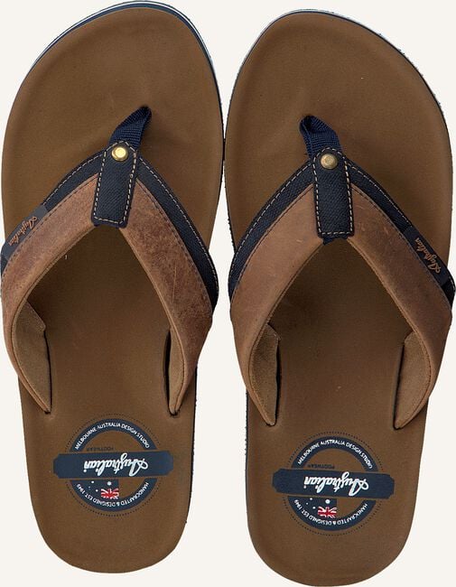 Cognac AUSTRALIAN Slippers ROCKANJE AT SEA Cognac AUSTRALIAN Slippers ROCKANJE AT SEA - large