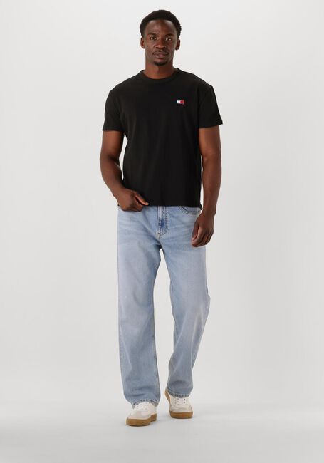 Zwarte TOMMY JEANS T-shirt TJM REG BADGE TEE EXT - large